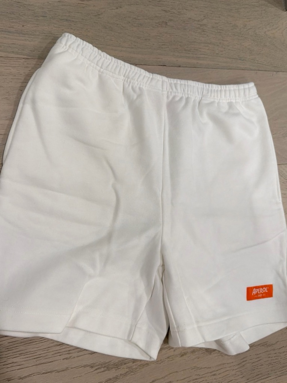 White Aperol Men's sweat shorts